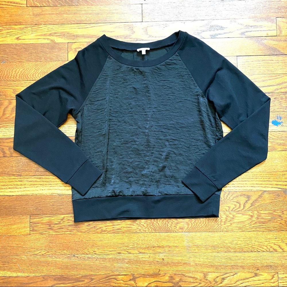 Rachel Rachel Roy black split back shirt size Small